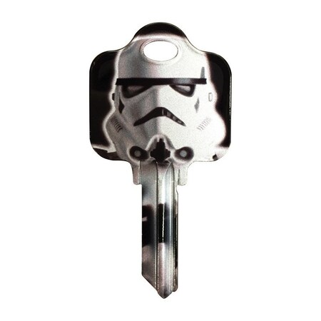Hillman HILLMAN Star Wars Stormtrooper House/Padlock Universal Key Blank SC1 Single, PK5 94865